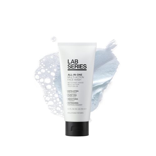 Lab Series Men's Multi-Action Face Wash - Cleanse & Purify Skin - All-In-One Skin Care Solution