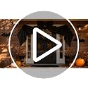 Oversized Black Bow for Halloween Decor - 48 Inch Door Hanging Decoration