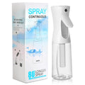 Joe zlvy Empty Spray Bottle for Hair 6.76 Oz/200ml（2pcs）, Continuous Spray Bottle Fine Mist Sprayer, Suitable for hairstyles, cleaning, plants, pets, and hairdressers