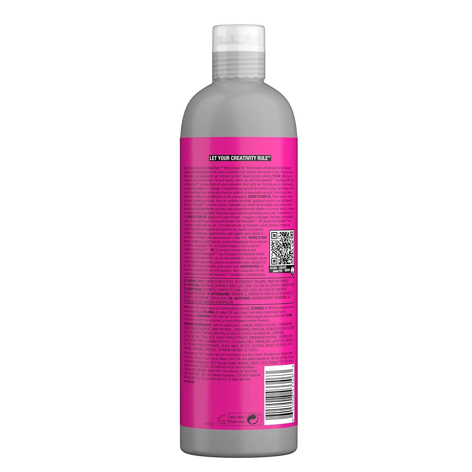 TIGI Bed Head Mega Nutrient Conditioner - Nourishing & Moisturizing for Straight Hair | 25.36oz