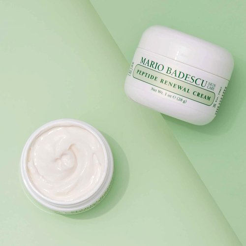 Mario Badescu Peptide Renewal Cream - Anti-Aging Face Cream for All Skin Types | 1 Ounce