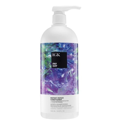 IGK Pay Day Conditioner - Moisturizing Formula for Dry, Damaged & Chemically Treated Hair | 33.8 oz