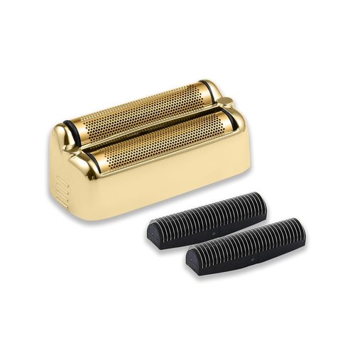BaBylissPRO Replacement Foil & Cutter - Compatible with FXONE Double Foil Shaver | Gold Finish