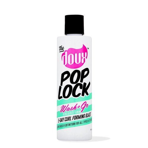 Doux POP LOCK Curl Forming Glaze - Anti-Humidity Gel with Honey & Argan Oil for Natural Hair