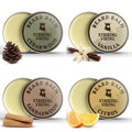Striking Viking Beard Balm - Hydrating Moisturizer & Beard Butter Variety Pack | 4 Assorted Scents, 1 Oz Tins