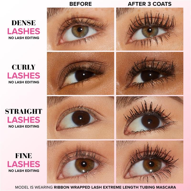 Too Faced Better Than Sex Mascara Travel Duo - Volume & Length | 0.17 Fl Oz + 0.16 Fl Oz