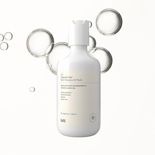 Birth's Baby Shampoo & Wash - Gentle Eczema Body Wash for Sensitive Skin | 16oz Clean Baby Soap