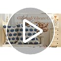 Outdoor Pillow Covers 18x18 Waterproof Blue Pumpkin Set of 2 Fall Decor