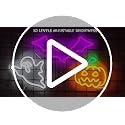 Halloween Neon Sign 3-Piece Set Dimmable Pumpkin Bat Ghost LED Decorations - Halloween3pcs