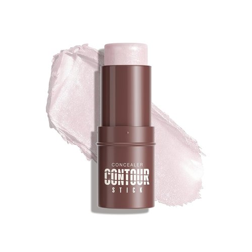 Regine Switzerland Highlighter Stick - Sheer Glow Cream for Natural Radiance | Blendable, Long-Lasting, All Skin Tones (01 Pearl Shimmer)