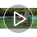 6.5 Ft Christmas Inflatable Santa on Helicopter with LED Lights Outdoor Decor