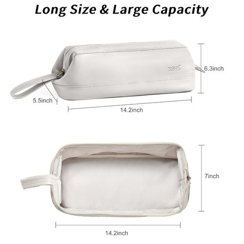 Linpr Travel Storage Bag for Dyson Airwrap/Shark Flexstyle Complete Styler and Attachments, Portable Handheld Travel Case, Waterproof Hair Dryer Carrying Case, Organizer Bag with Large Opening (Grey)