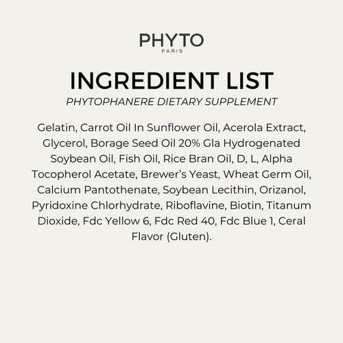 PHYTO Phytophanère Hair Loss Dietary Supplement - 100% Natural Formula | 4-Month Supply (Pack of 4)