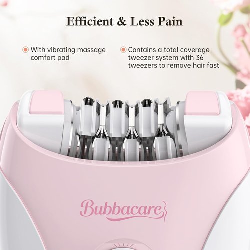 Skiennix Smooth Glide Epilator - Portable Facial Hair Removal for Women | Effective & Compact Design