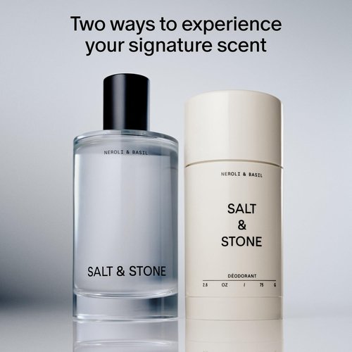 Salt & Stone Signature Scent Duo Set - 48-Hour Aluminum-Free Deodorant & Hydrating Body Mist | Neroli & Basil