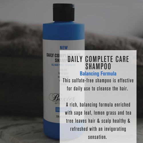 Baxter of California Daily Complete Care Shampoo - Nourishing Formula | 16 Ounces