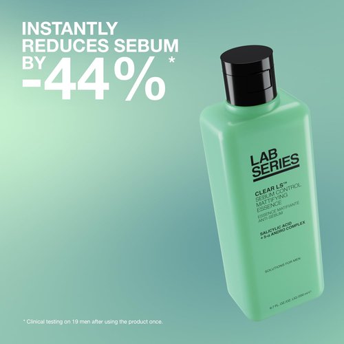 Lab Series Men's Clear LS Oil Control Face Toner - Mattifying Formula with Salicylic Acid | 6.7 Fl Oz