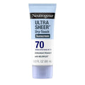 Neutrogena Ultra Sheer Sunscreen Lotion SPF 70 - Water Resistant, Oil-Free, Travel Size 3 Fl Oz