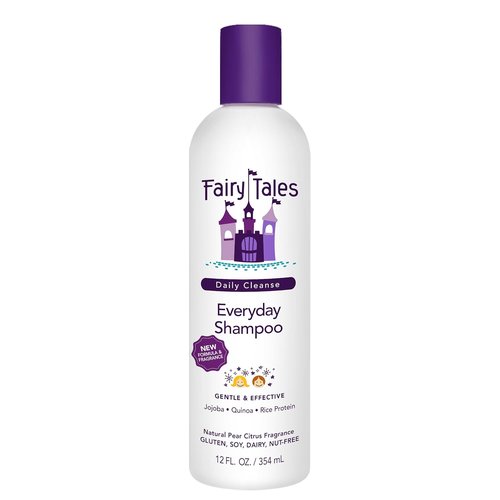 Fairy Tales Daily Cleanse Kids Shampoo - Gentle, Tangle-Free, Moisturizing Formula | 12 oz, Paraben-Free