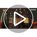 Christmas Lantern Snow Globe Set with 4 Styles Indoor/Outdoor Decor
