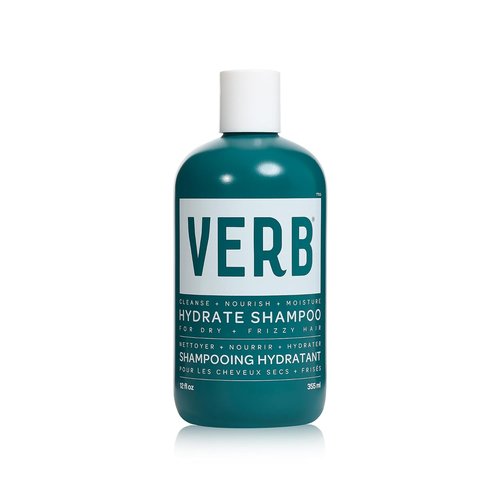 VERB Hydrate Shampoo - Nourish Dry, Frizzy Hair - Smooth & Reduce Frizz - Amber & Warm Jasmine Scent