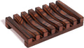 Viori Hamish & Co. Wooden Bar Holder - Natural Bamboo Tray for Shampoo & Conditioner Bars | Enhances Drying & Longevity
