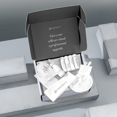 Glo Skin Beauty Beta-Clarity AHA Clarifying Peel - Level 2 Professional At-Home Kit for Exfoliating & Brightening