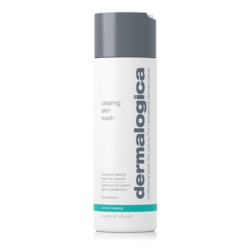 Dermalogica Clearing Skin Wash - Anti-Aging Acne Treatment Foam with Salicylic Acid & Tea Tree Oil