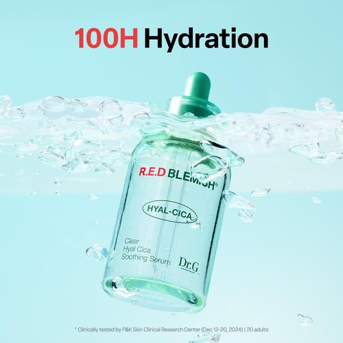 Dr. G R.E.D. Blemish Clear Hyal-Cica Soothing Serum - Hydrating Formula with Hyaluronic Acid & Centella Asiatica - 1.69 fl oz