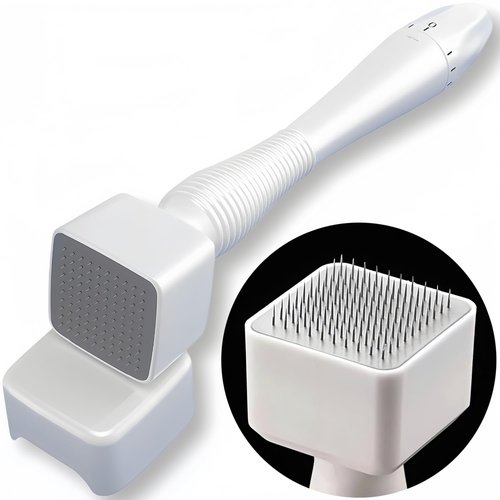 Derma Stamp for Hair & Beard Micro-exfoliating Tool Dermastamp for Women and Men