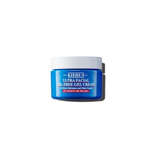 Kiehl's Ultra Facial Oil-Free Moisturizer - Shine-Reducing Gel Cream for Oily Skin | 24-Hour Hydration