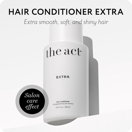 Act Extra Hair Conditioner - Deep Hydration for All Hair Types | Nourishes Dry & Damaged Hair - 9.47 Fl Oz