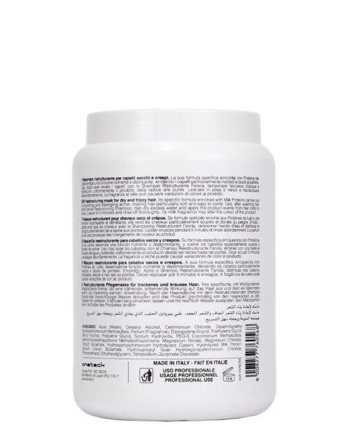 Fanola Deep Conditioning Hair Mask - Hydrating Treatment with Milk Proteins - Restores & Nourishes Damaged Hair (50.7 Fl Oz)