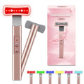 Red Light Therapy for Face, 6 in 1 LED Light Therapy Eye Equipment for Skin,Face Wand with Facial Massager, Skincare Facial Wand,Vibration, Thermal, Microcurrent，Portable Beauty Tools