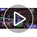 12FT Giant Halloween Inflatable Witch with LED Lights & Banner for Outdoor Decor