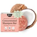 The Earthling Co. Shampoo Bar - Promote Hair Growth & Strengthen All Hair Types - Vegan, Paraben-Free (Vanilla Coconut, 3 oz)
