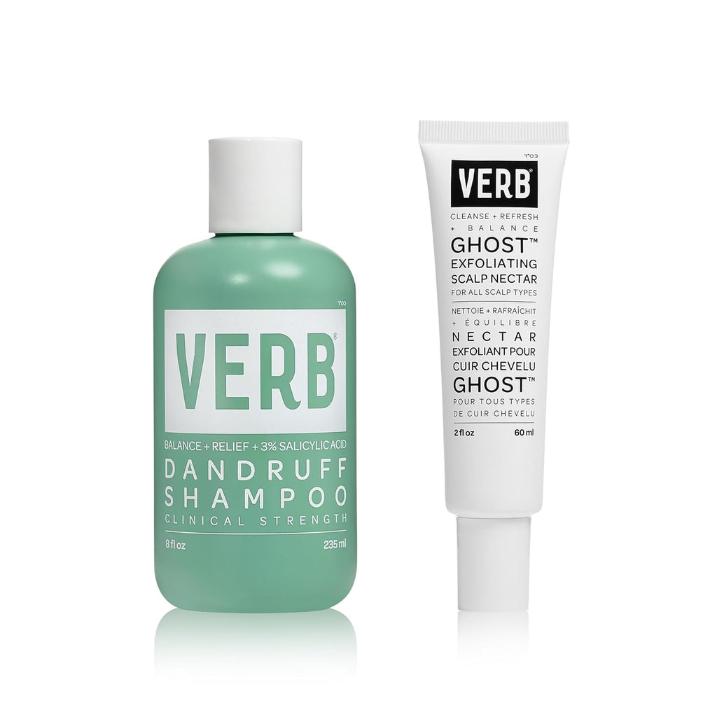 VERB® Dandruff Shampoo - Clinical Strength Relief with 3% Salicylic Acid for Gentle Cleansing