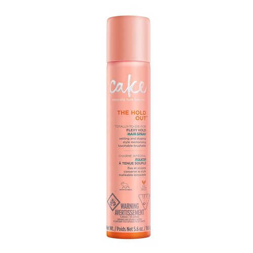 Cake Beauty Hairspray - The Hold Out For Flexible, Touchable Hold | Multi-Tasking Styler with Vitamin E & Abyssinian Oil - 5.6 Oz.