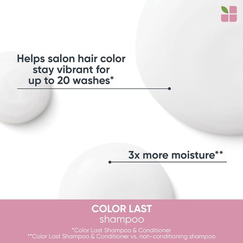 Biolage Color Last Shampoo & Conditioner Set - Protects & Maintains Vibrant Color | Paraben & Silicone-Free | Vegan