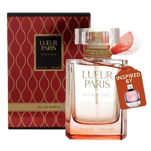 Lueur Paris Women's Perfume - Fruity Floral Fragrance Inspired by Iconic Scents - 3.4 fl oz / 100 ml