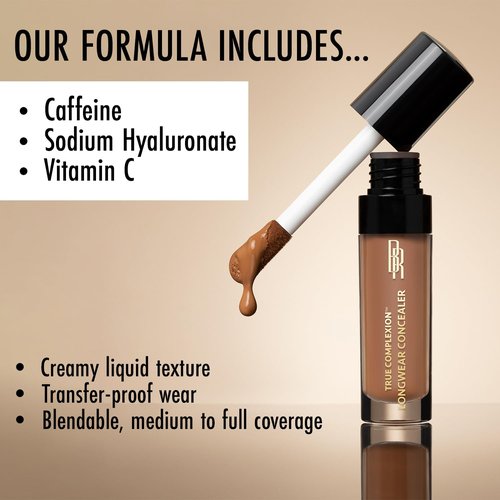 Black Radiance True Complexion™ Longwear Concealer - Light To Medium Shade for Flawless Coverage