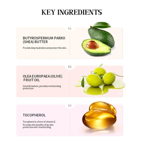4 PCS Summer Special Lip Butter Balm, Hydrating, Nourishing Lip Care with Shea Butter & Olive Oil, Sheer Tinted Shine, Instant Moisture & Soothing Dry Lips (Vanilla/Mint/Coffee/Cake)