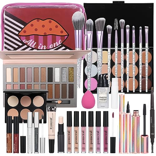 Travel Makeup Kit for Women and Teens with Organizer Bag - Kit023