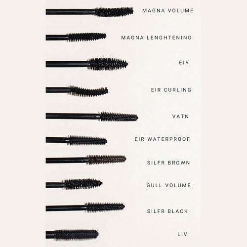 IDUN Minerals Eir Waterproof Mascara - Smudge-Proof & Clump-Free - Safe for Sensitive Eyes - 006 Black - 0.34 oz