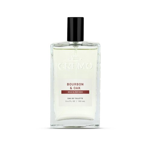 Cremo Cologne For Men - Bourbon & Oak Spray | Sophisticated Distiller’s Spice & Fine Bourbon, 3.4 Fl Oz
