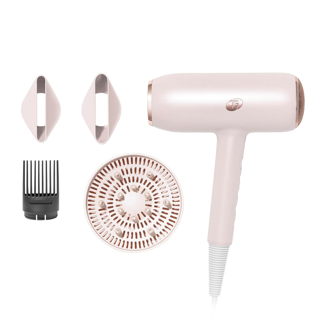T3 Featherweight StyleMax Hair Dryer - Fast Drying Ionic Technology with 4 Attachments | Lightweight & Custom Heat Settings