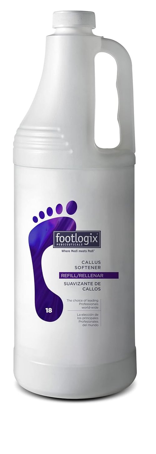 Footlogix Callus Softener - Professional Formula for Smooth Feet | 32 Fl. Oz.