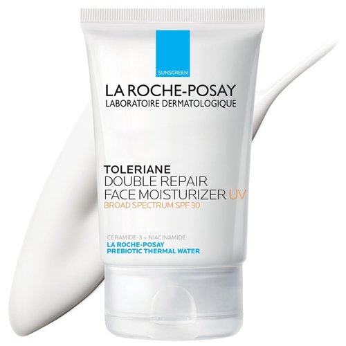 La Roche-Posay Toleriane Double Repair Moisturizer - SPF 30 Daily Face Cream with Niacinamide & Glycerin