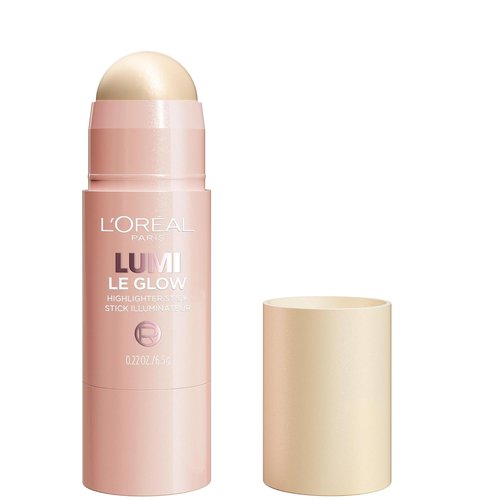 L'Oreal Paris True Match Lumi Highlighter Stick - Luminous Satin Glow for Face & Body | 635 Golden Couture, 0.17 Oz