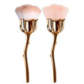 DANNEASY 2pcs Nail Dust Brush Nail Brushes for Cleaning Nail Powder Brush Nail Duster Large Makeup Brush Blush Brush Nail Art Brushes Nail Tools Kit